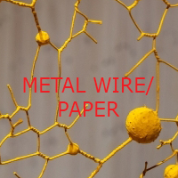 Metal Wire/ Paper